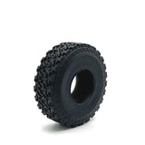 Maxbell 4Pcs RC Crawler Tires for 1/16 Cars Wear Resistant Rubber Tyre Set Parts Accs