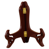 Maxbell Plate Display Stand Wooden Tea Cake Display Stand Books Dish Pictures 6inch