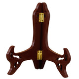 Maxbell Plate Display Stand Wooden Tea Cake Display Stand Books Dish Pictures 8inch