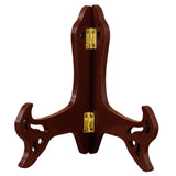 Maxbell Plate Display Stand Wooden Tea Cake Display Stand Books Dish Pictures 8inch