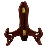 Maxbell Plate Display Stand Wooden Tea Cake Display Stand Books Dish Pictures 9inch