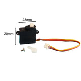 Maxbell 3Pcs RC Heclicopter Servo Set DIY Parts Accessories for Wltoys XK K127 K110S