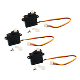 Maxbell 3Pcs RC Heclicopter Servo Set DIY Parts Accessories for Wltoys XK K127 K110S