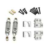 Maxbell Rear Shock Absorber Toys Suit RC Parts Shock Mount for 1/12 RC Car MN78 MN82 silvery