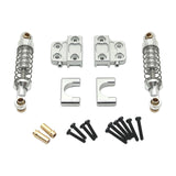 Maxbell Rear Shock Absorber Toys Suit RC Parts Shock Mount for 1/12 RC Car MN78 MN82 silvery