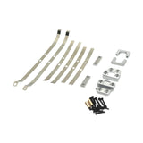 Maxbell Metal Upgrade Parts Metal Rear Axle Spring Fixing for 1/12 RC MN82 Hobby Car silver