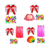 Maxbell Shaking Ball Game Set Shaking with 30 Balls for Party Favor Beach Boys Girls with Headgear