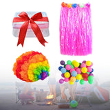 Maxbell Shaking Ball Game Set Shaking with 30 Balls for Party Favor Beach Boys Girls with Headgear