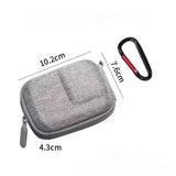 Maxbell Sport Camera Carrying Case Lightweight Practical for Action 3 Camera Outdoor Gray