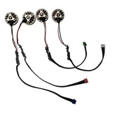 Maxbell 4 Pieces Brushless Motor DIY Accs Spare Parts Replace for S99 RC Plane Drone