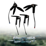 Maxbell 4Pcs Drone Motor Arm Set Front and Rear Assembly for S99 Drone RC Quadcopter