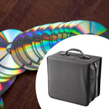 Maxbell 520 Capacity Travel Carrying Protector CD Storage Organizer CD Case for Home