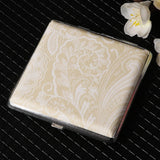 Maxbell Storage Box Slim Practical Dispenser Pocket Storage Case for Gifts Men Women White