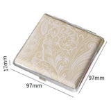 Maxbell Storage Box Slim Practical Dispenser Pocket Storage Case for Gifts Men Women White