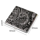 Maxbell Storage Box Slim Practical Dispenser Pocket Storage Case for Gifts Men Women Black