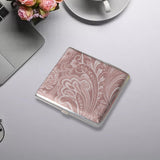 Maxbell Storage Box Slim Practical Dispenser Pocket Storage Case for Gifts Men Women Pink