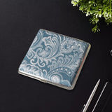 Maxbell Storage Box Slim Practical Dispenser Pocket Storage Case for Gifts Men Women Blue