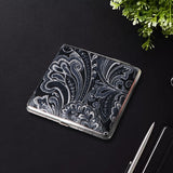 Maxbell Storage Box Slim Practical Dispenser Pocket Storage Case for Gifts Men Women Dark Blue