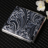 Maxbell Storage Box Slim Practical Dispenser Pocket Storage Case for Gifts Men Women Dark Blue