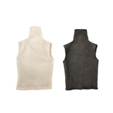Maxbell 1:6 Scale Male Action Figure Vest Cloth Doll Clothes for 12'' Action Figures White