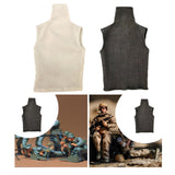 Maxbell 1:6 Scale Male Action Figure Vest Cloth Doll Clothes for 12'' Action Figures White