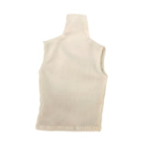 Maxbell 1:6 Scale Male Action Figure Vest Cloth Doll Clothes for 12'' Action Figures White