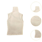 Maxbell 1:6 Scale Male Action Figure Vest Cloth Doll Clothes for 12'' Action Figures White