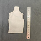 Maxbell 1:6 Scale Male Action Figure Vest Cloth Doll Clothes for 12'' Action Figures White