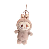 Maxbell Plush Cartoon Doll Keychain Cute Soft Key Pendant for Creative Gift Key Bags light brown