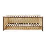 Maxbell Paint Brush Storage Rack Wooden Brush Holder for Storing Paints Storage Rack