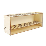 Maxbell Paint Brush Storage Rack Wooden Brush Holder for Storing Paints Storage Rack