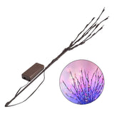 Maxbell 20 LEDs Branch Lamp Romantic Artificial Tree with Light for Home Dorm Indoor Colorful Light