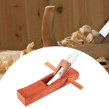 Maxbell Block Hand Plane Planer Flat Planer for Surface Smoothing Trimming Woodcraft 280mm