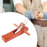 Maxbell Block Hand Plane Planer Flat Planer for Surface Smoothing Trimming Woodcraft 280mm