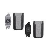 Maxbell Camera Clip Easy to Install Action Camera Holder Camera Backpack Strap Mount Argent