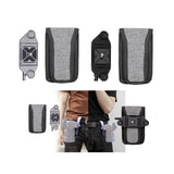 Maxbell Camera Clip Easy to Install Action Camera Holder Camera Backpack Strap Mount Argent