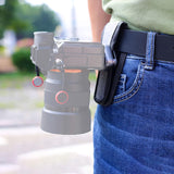 Maxbell Camera Clip Easy to Install Action Camera Holder Camera Backpack Strap Mount Argent