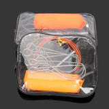 Maxbell Stainless Steel Fishing Stringer with Float Rod Fish Lock Fish Lock Stringer 5m