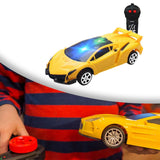 Maxbell Maxbell Remote Control Car Electric Sport Hobby Car for Girls Children Birthday Gift Yellow