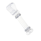 Maxbell 5 Pieces Beadable Carabiner Clips Buckle for Backpack Charms Keychain Making silver