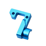 Maxbell Open Gears Box Gearbox Replacement RC Model Metal Aluminum Gearbox for Tamiya blue