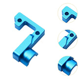 Maxbell Open Gears Box Gearbox Replacement RC Model Metal Aluminum Gearbox for Tamiya blue