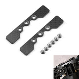 Maxbell 2 Pieces RC Car Lower Arm Stopper with Screws for TT02 1/10 RC Car Accessory
