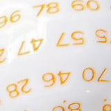 Maxbell 100 Sided Dice Acrylic Compact Large D100 Dice for Board Game Table Game Yellow