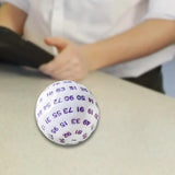 Maxbell 100 Sided Dice Acrylic Compact Large D100 Dice for Board Game Table Game Violet