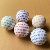 Maxbell 100 Sided Dice Acrylic Compact Large D100 Dice for Board Game Table Game Blue