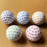 Maxbell 100 Sided Dice Acrylic Compact Large D100 Dice for Board Game Table Game Blue