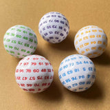 Maxbell 100 Sided Dice Acrylic Compact Large D100 Dice for Board Game Table Game Blue