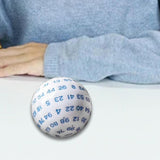 Maxbell 100 Sided Dice Acrylic Compact Large D100 Dice for Board Game Table Game Blue