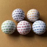 Maxbell 100 Sided Dice Acrylic Compact Large D100 Dice for Board Game Table Game Blue